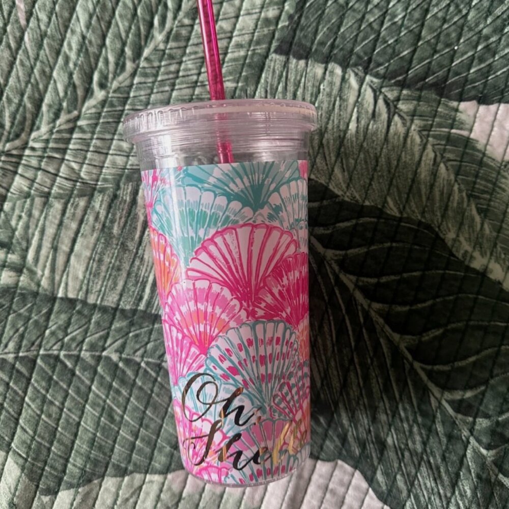 Lilly Pulitzer Oh Shell Cold Cup 20oz